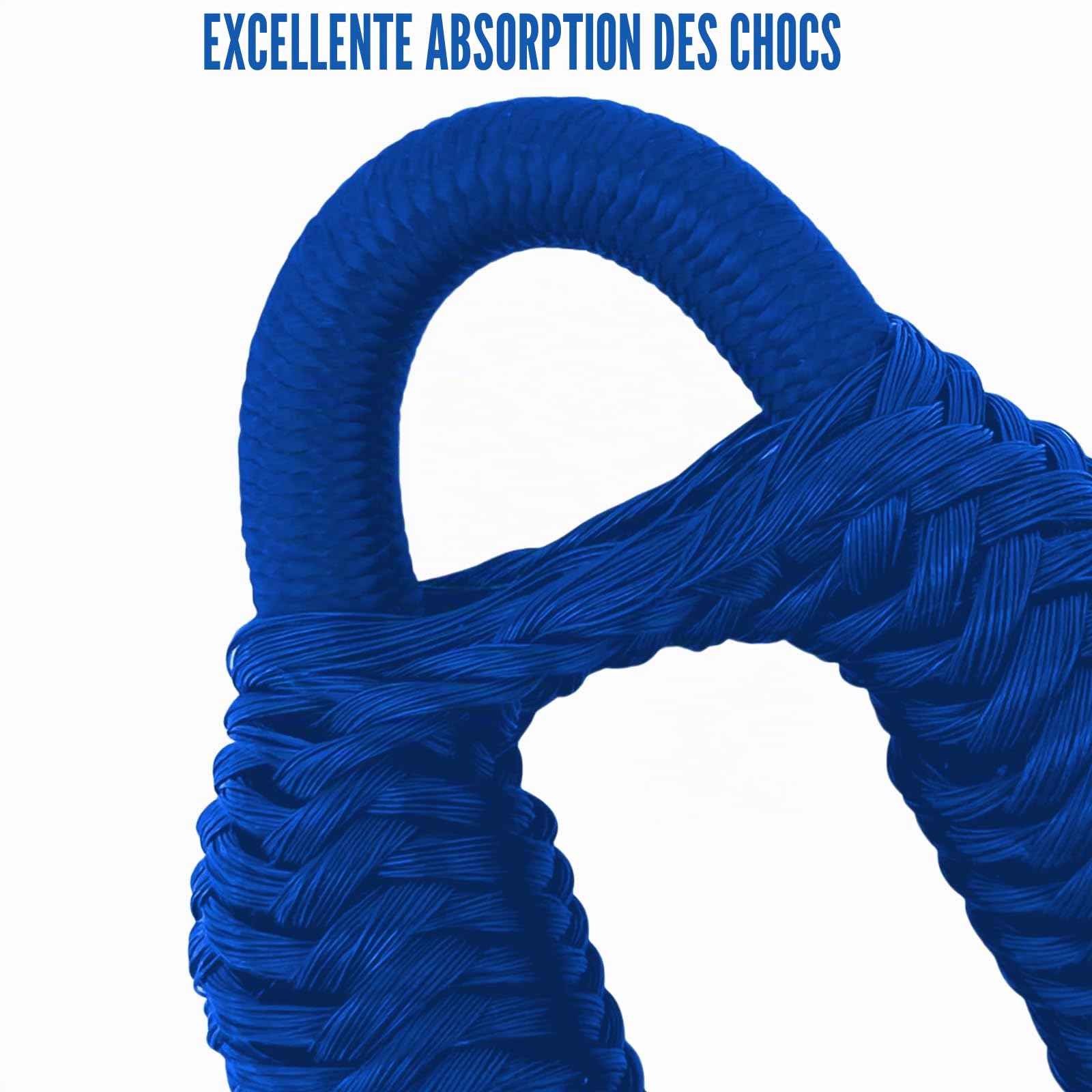 2 pièces de corde de mouillage pour bateau, accessoires de bateau, ligne de mouillage avec oeillet et crochet, corde de mouillage, accessoires d'ancrage pour bateaux, pour bateaux, kayak, jet ski