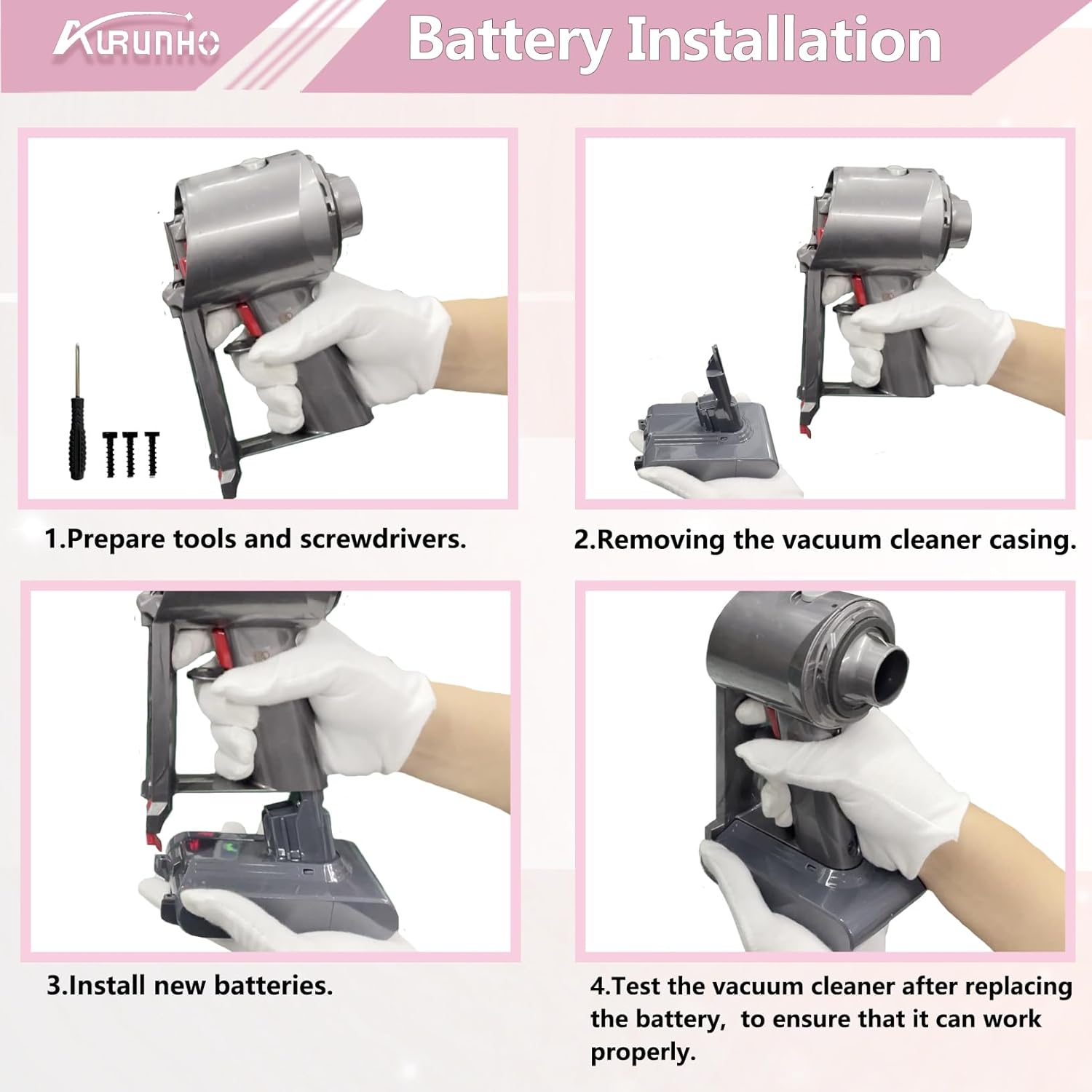 21.6V 6.0Ah Replacement for V7 Battery Compatible with SV11 V7 Motorhead V7 Animal V7 Trigger V7 HEPA V7 Car+Boat V7 Absolute Handheld Vacuum Cleaners