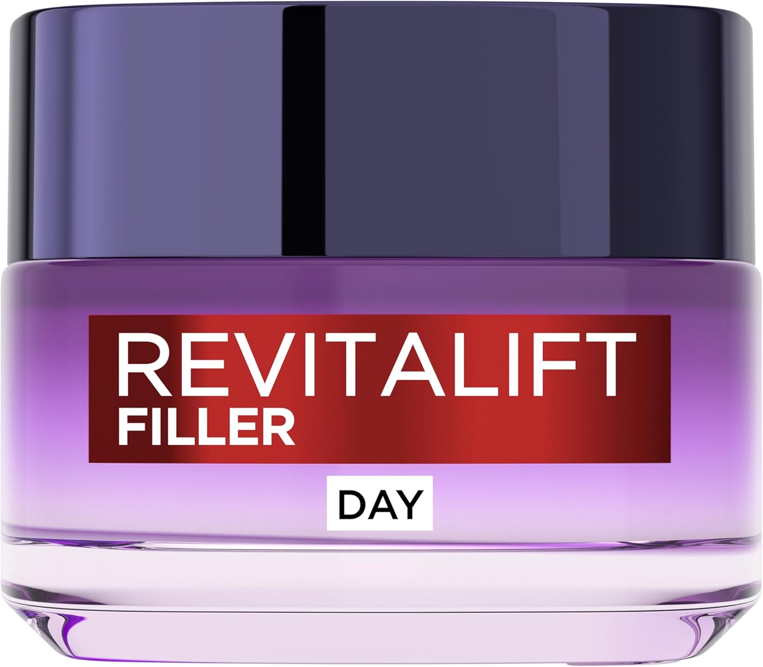 L’Oréal Paris Revitalift Filler Deep Replumping Anti-Ageing Day Cream, Intensely Hydrates, Replumps Skin, and Smooth Wrinkles with Macro, Micro, and Micro-Epidermic Hyaluronic Acid, 50ml, Age 35+