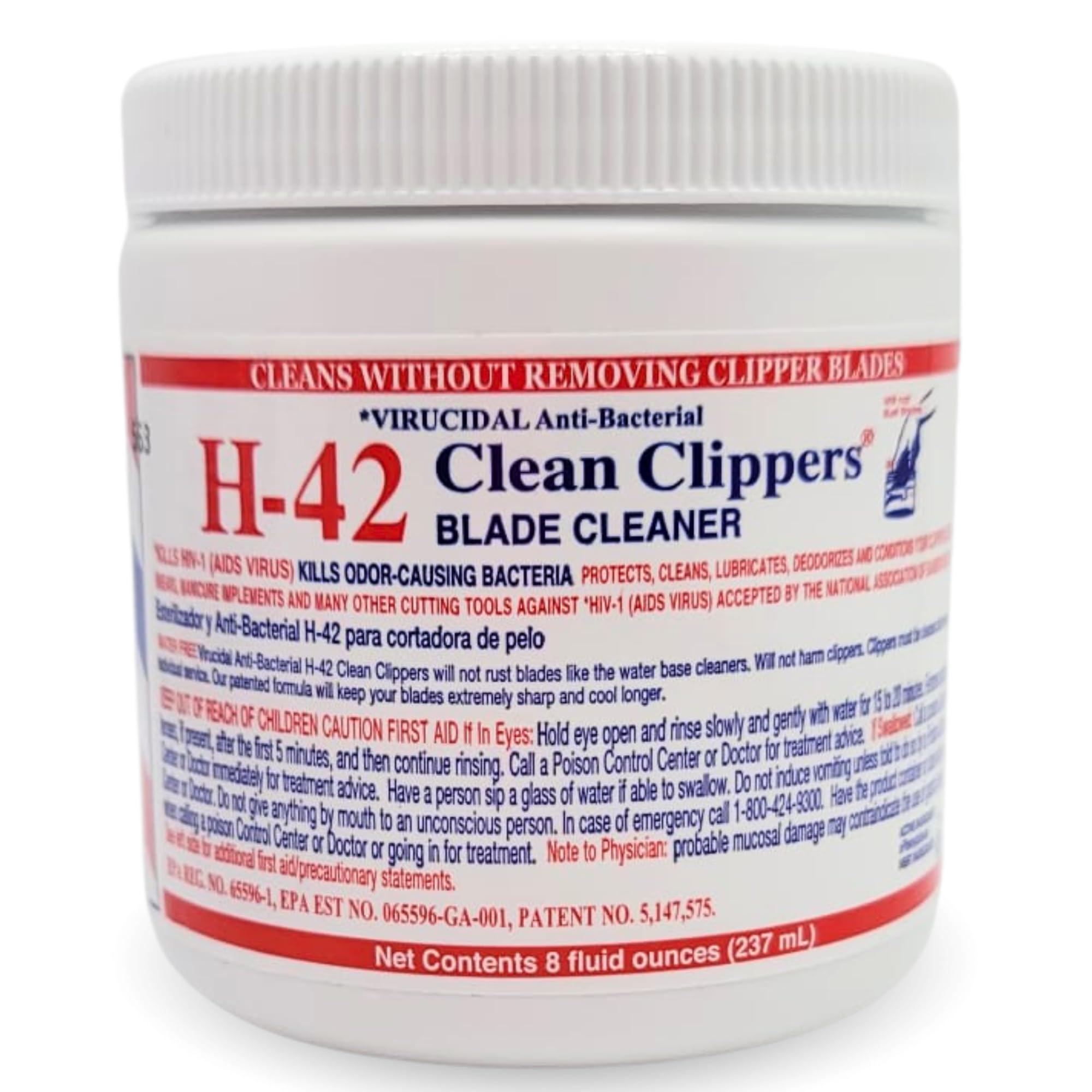 Blade Cleaner Virucidal Anti-bacterial 8oz by H-42