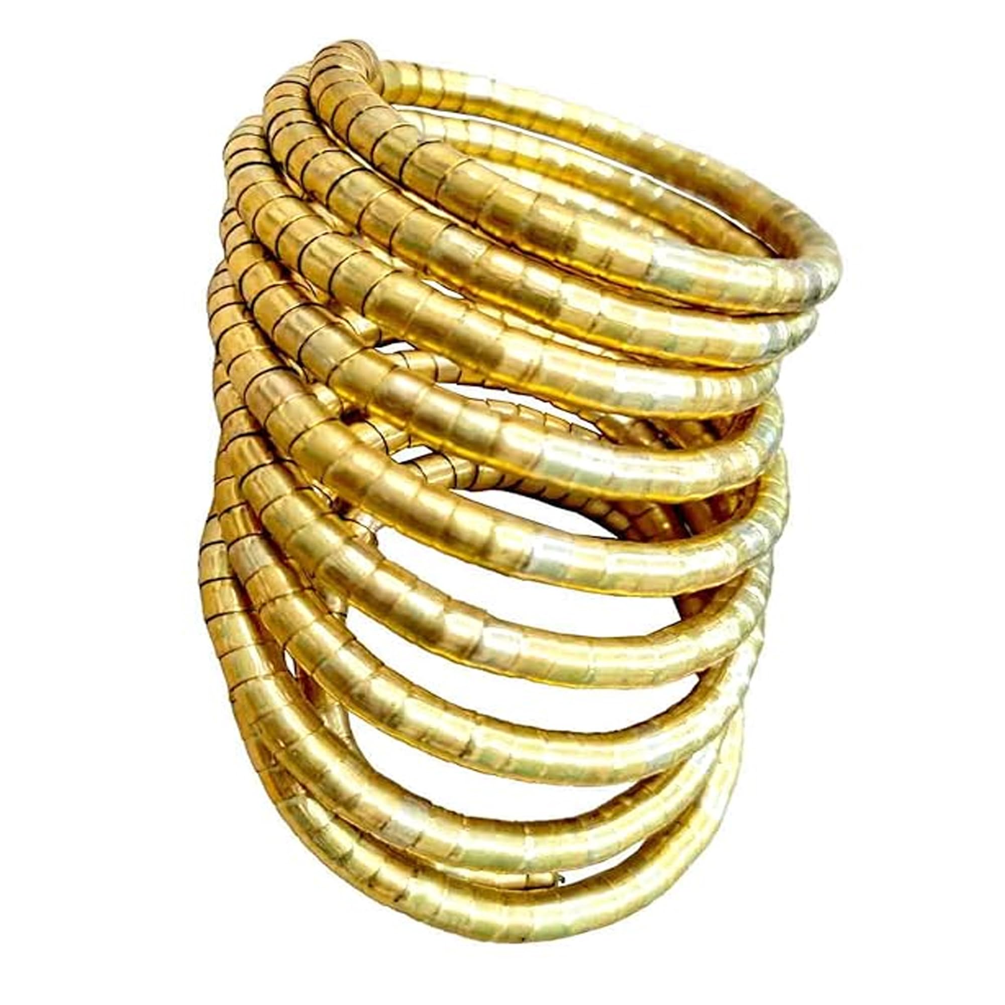 See full amazon price history chart for Shivarth Stackable Golden Spiral Hoop Cuff Hand Spring Bracelets One Size For Women & Girls Layer Spiral Bangles Shivarth Stackable Golden Spiral Hoop Cuff Hand Spring Bracelets One Size For Women & Girls Layer Spiral Bangles (B0CSSQ53HY) Amazon Price History, Amazon Price Tracker