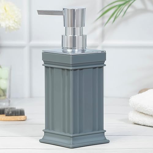 Miniatura 10 de Botellas dispensadoras de jabón de manos de 7 onzas, botellas de jabón líquido recargables para baño y cocina, dispensador de jabón con jabón para