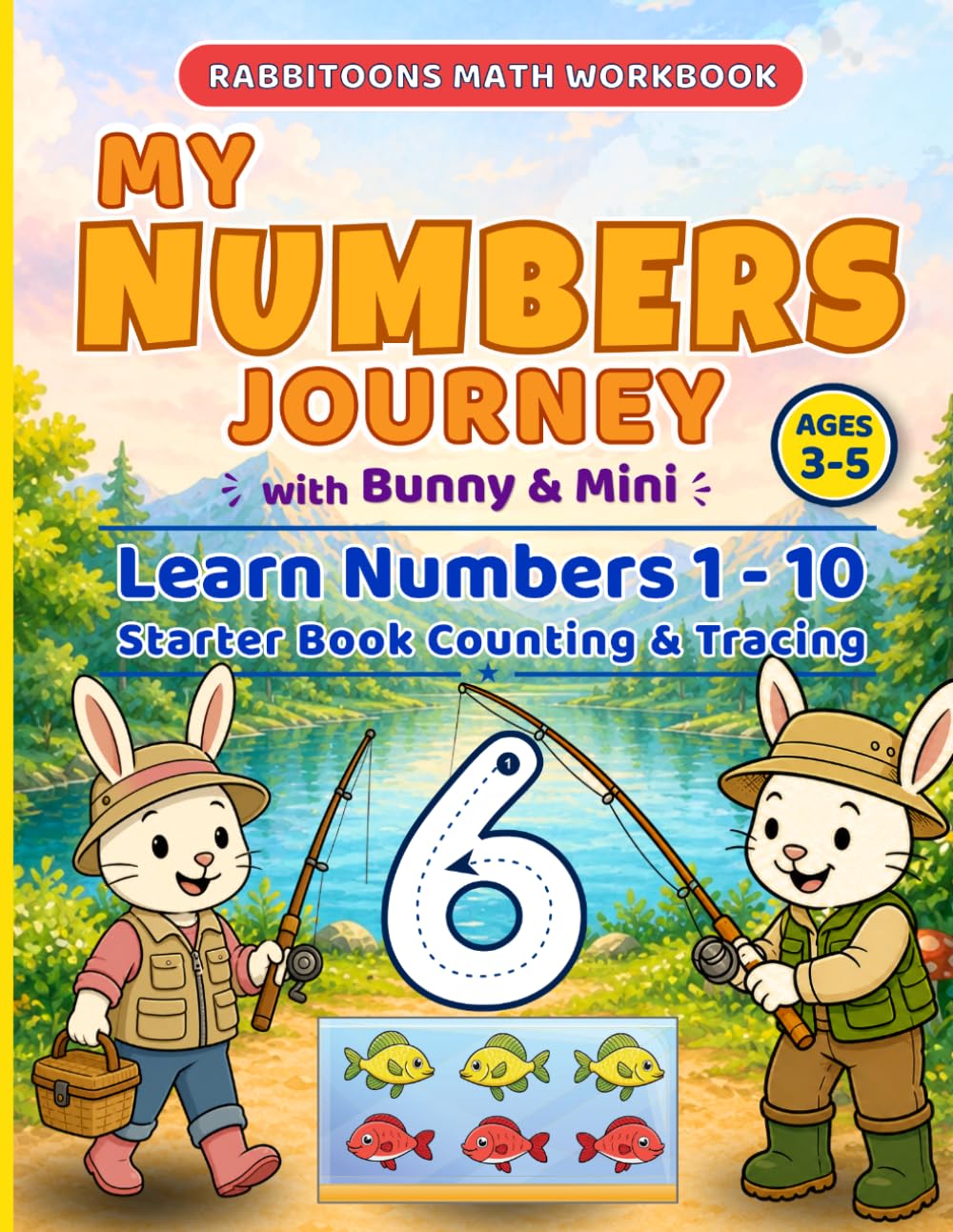 My Numbers Journey: Kindergarten Prep Workbook with Tracing, Counting, Number Recognition, Math Activities, Mazes and More