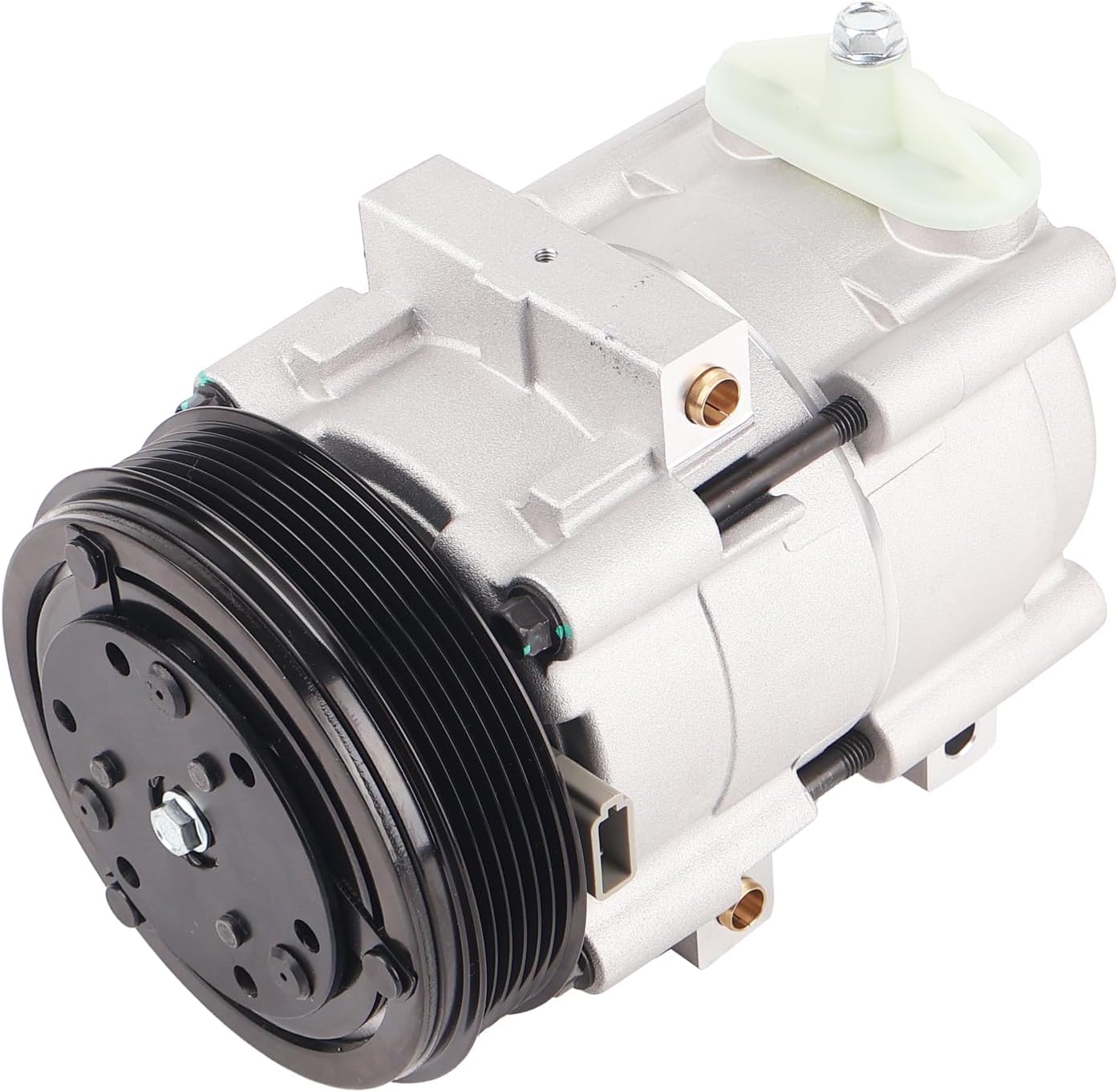Autoround Air Conditioner AC Compressor Fit for 1997-2006 Ford F-150 4.2L, 2004 F-150 Heritage 4.2L, Replace# CO101510C F65Z19V703J 4L3Z19703AA 58151
