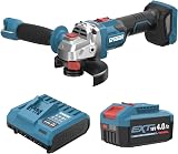 Erbauer ERI1083GRD 18V 4Ah 125mm Brushless Cordless Angle Grinder - 1