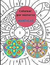 Colorear por números Mandalas