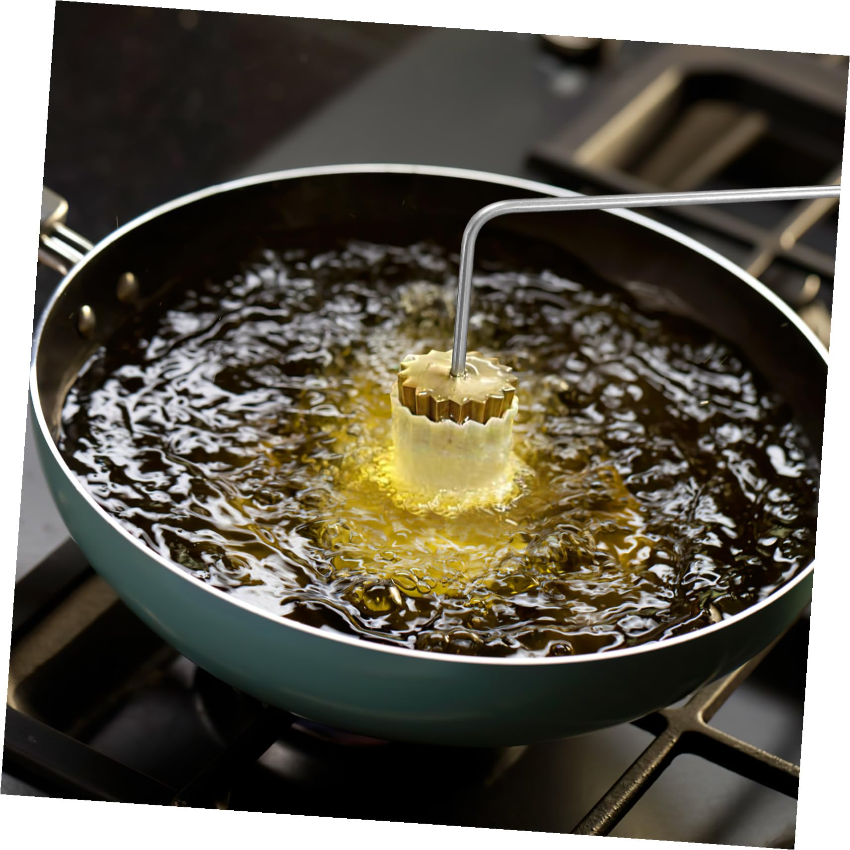 Molde para Hornear de Malasia Dorado de Cobre y Acero Inoxidable | Desmolde Fácil, Uso en Fiesta y Sala de Horneado, Diseño Creativo para Tartaletas, Muffins y Pasteles
