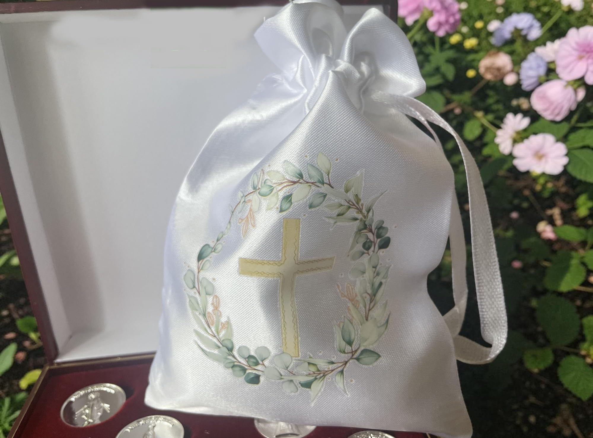 Arras de Bodas con Saquito en Blanco Roto