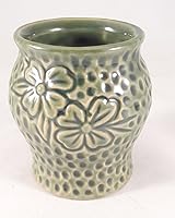 Vista 3 de Lucky Bamboo - Florero de flores gemelas de 3 '' diseño único - de Jmbamboo