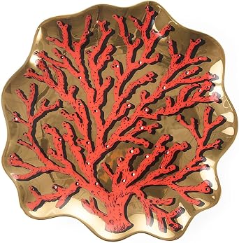 Jonathan Adler Womens Coral Trinket Tray