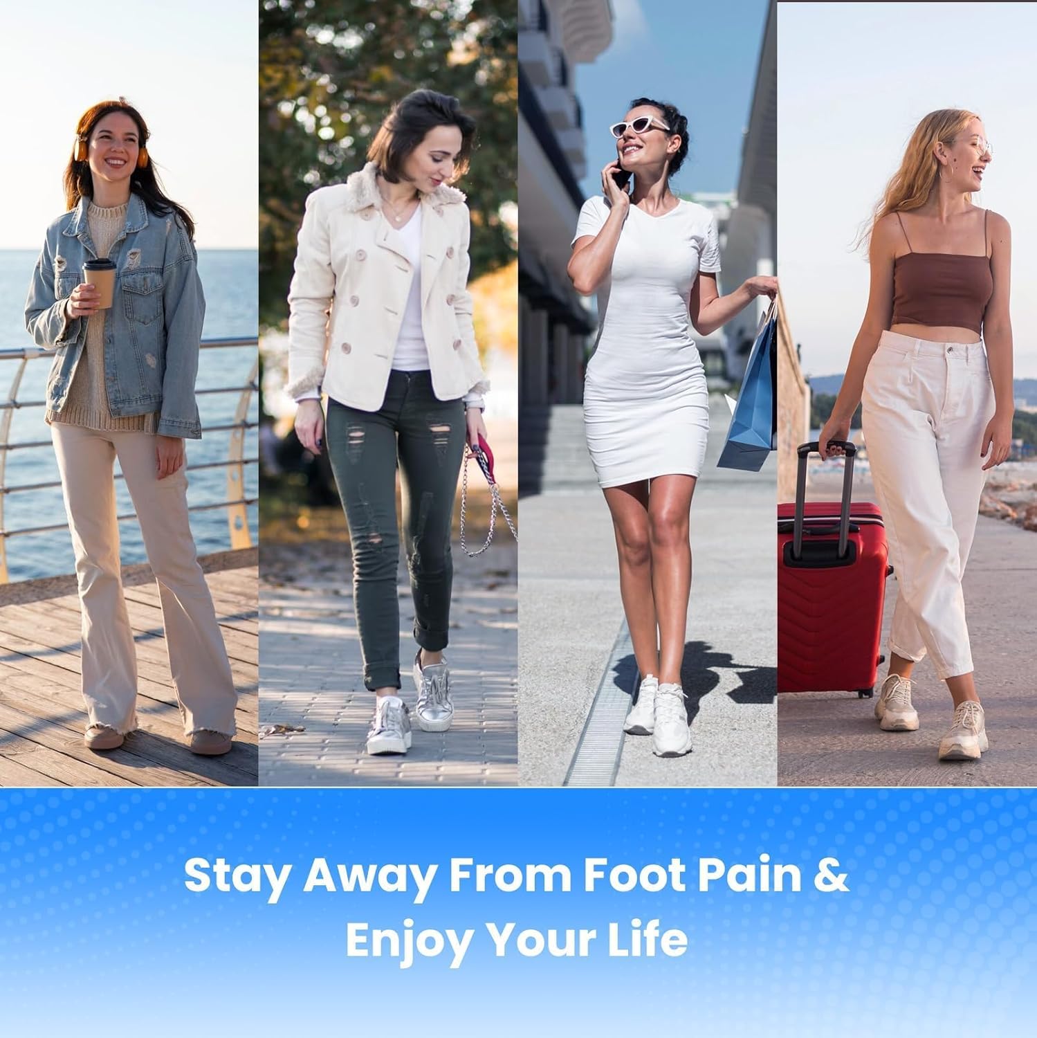 High Arch Support Inserts for Plantar Fasciitis -Bukihome Flat Feet Insoles for Men & Women, 220 lbs Heavy Duty Orthotic Shoe Inserts for Standing, Walking,Working-Size L - Image 7