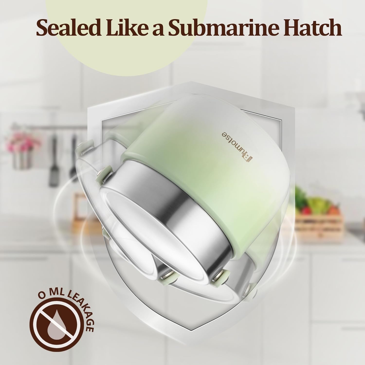 40oz Insulated Food Jar with 2 Compartments, Leak-Proof Thermo for Hot Food Wide Mouth Stainless Steel Includes Spoon and Fork Soup Thermo Lunch Containers Bento Box for Adults (Sky Blue)