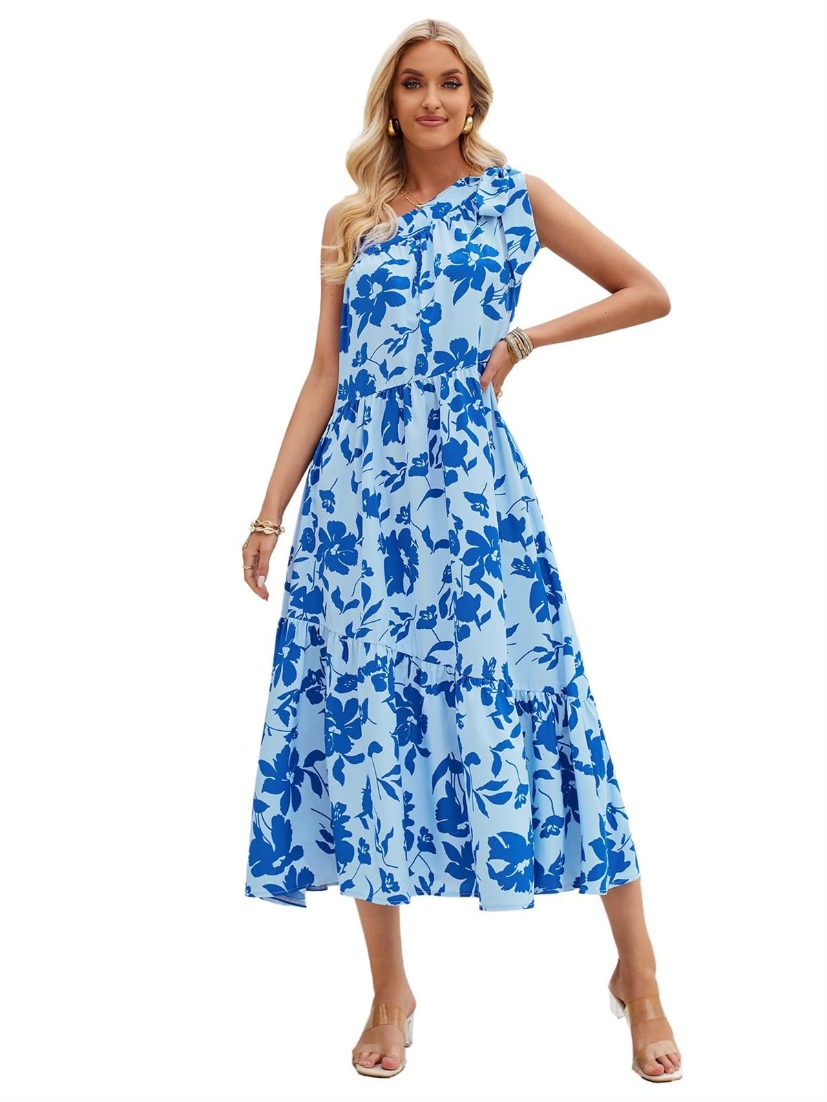 Abito Lungo Estivo Donna Viscosa Abito Lungo Estivo Donna Viscosa