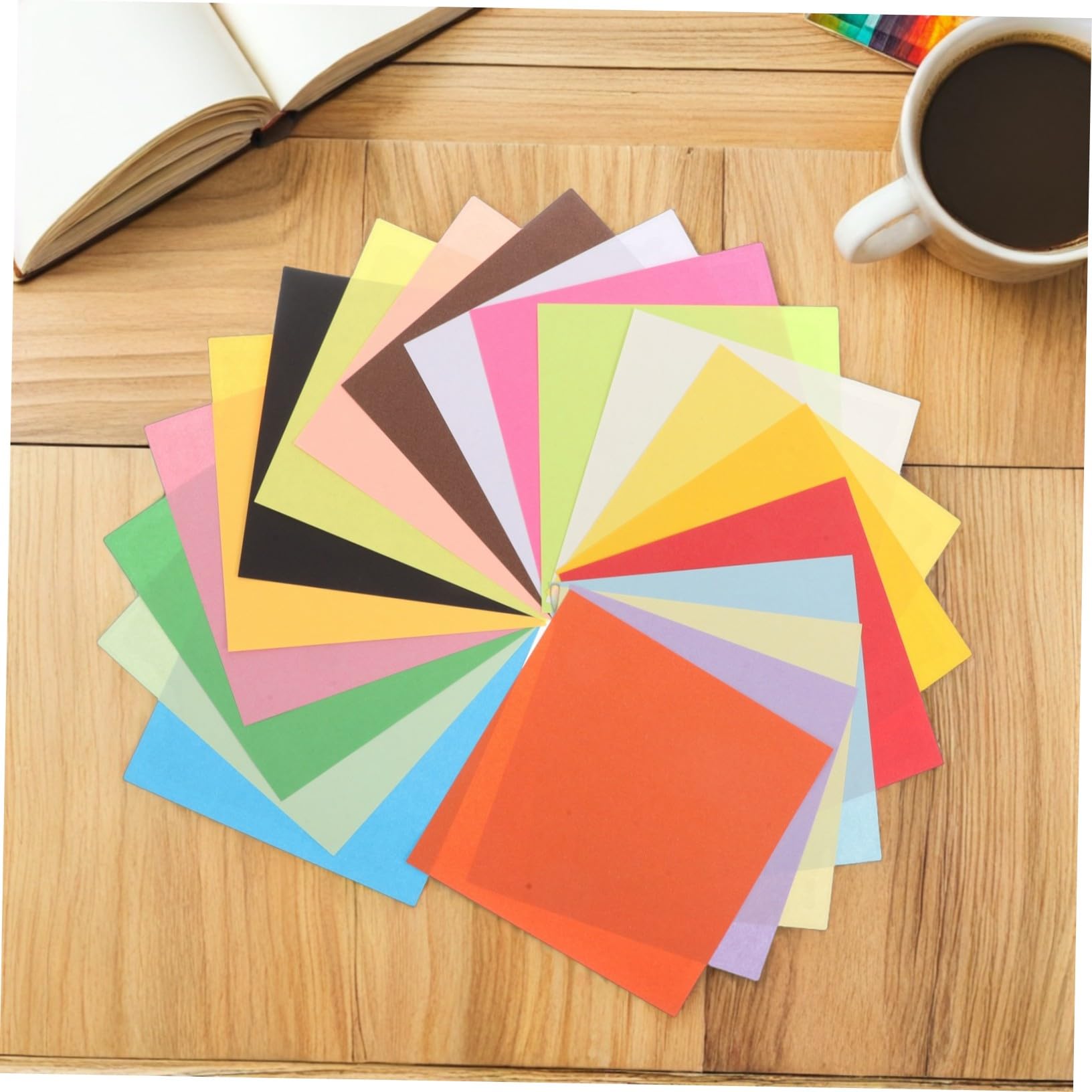 Papel de Origami para Niños 600 Hojas Cuadradas para Manualidades
