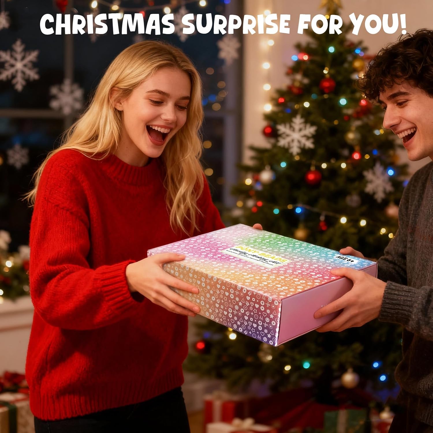 4500Pcs Pony Beads Bracelet Making Kit, 6 Boxes with 1600pcs Letter Beads Friendship Bracelets Kandi Rave Bead for Jewelry Making Keychain Hair Braid Gifts for Teens Arts and Crafts Kits