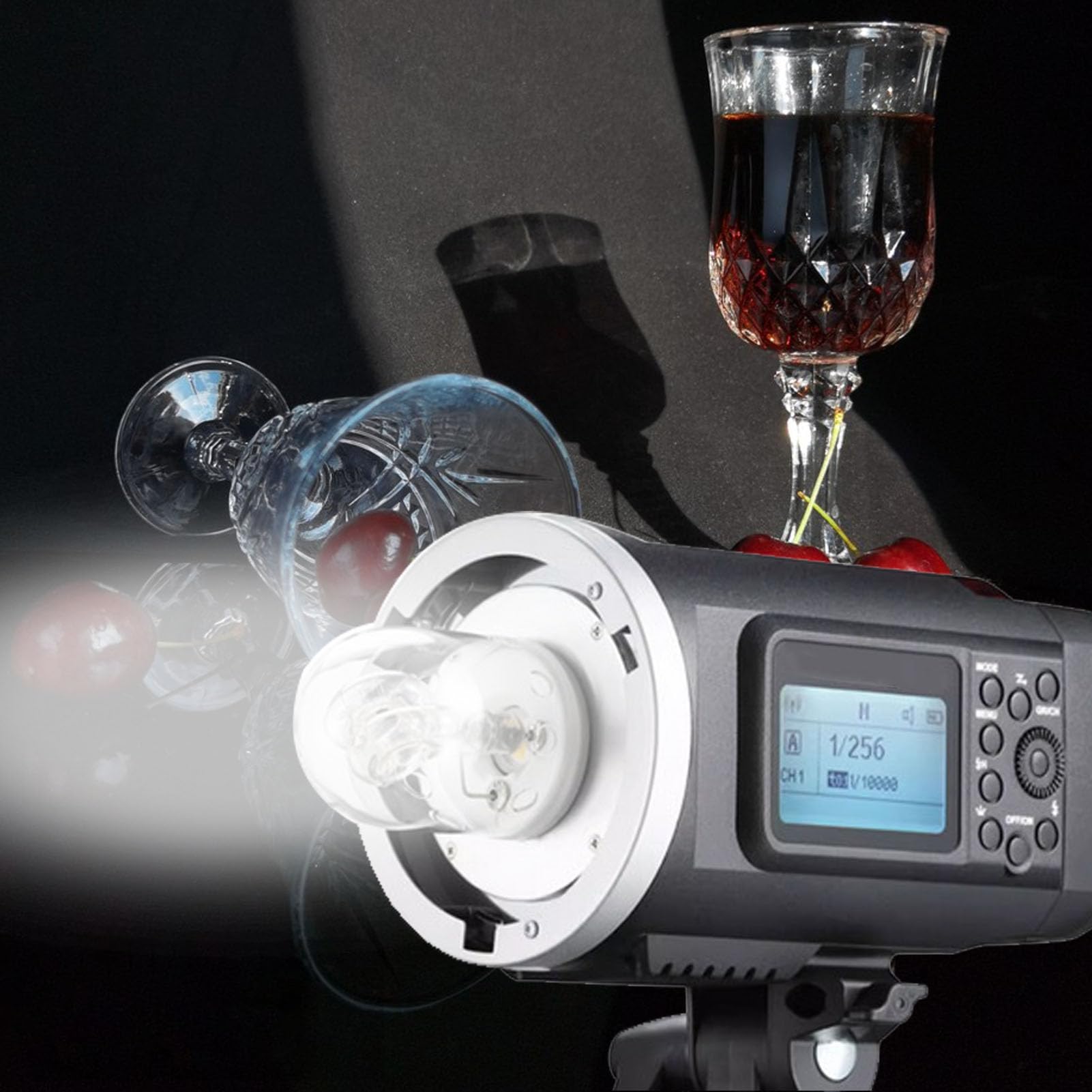 banapoy Zapasowa Lamp Błyskowa do AD600, AD600BM, AD600B, światło Stroboskopowe 600W, Temperatura Barwowa 5500 K, CRI90, do Fotografii Studyjnej i Plenerowej
