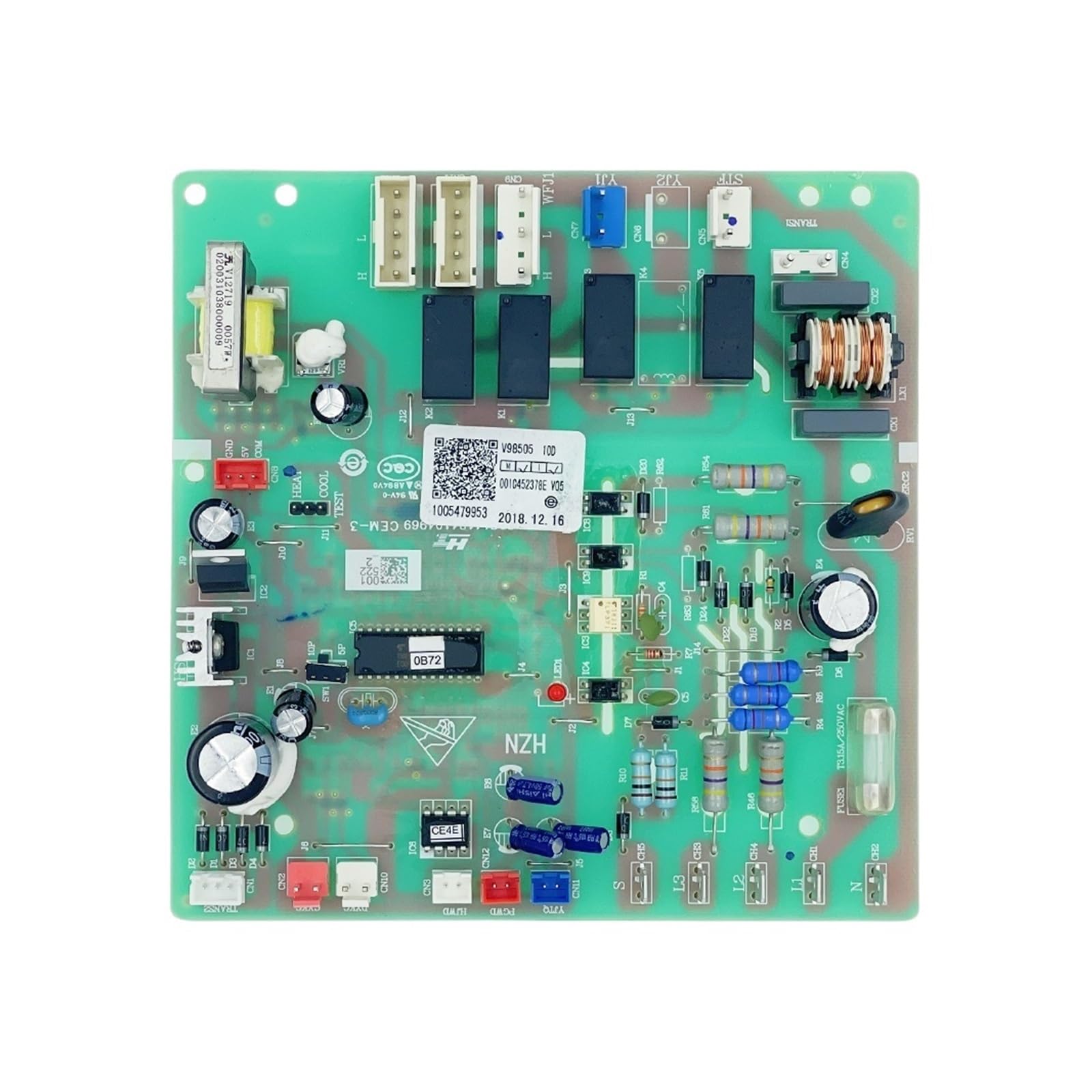 Weigexieo One Color 0010452378E Indoor Unit Control Board ，Compatible For Haier， Air Condtitioner Circuit Pcb Conditioning Parts Conditioner Accessories Control Board