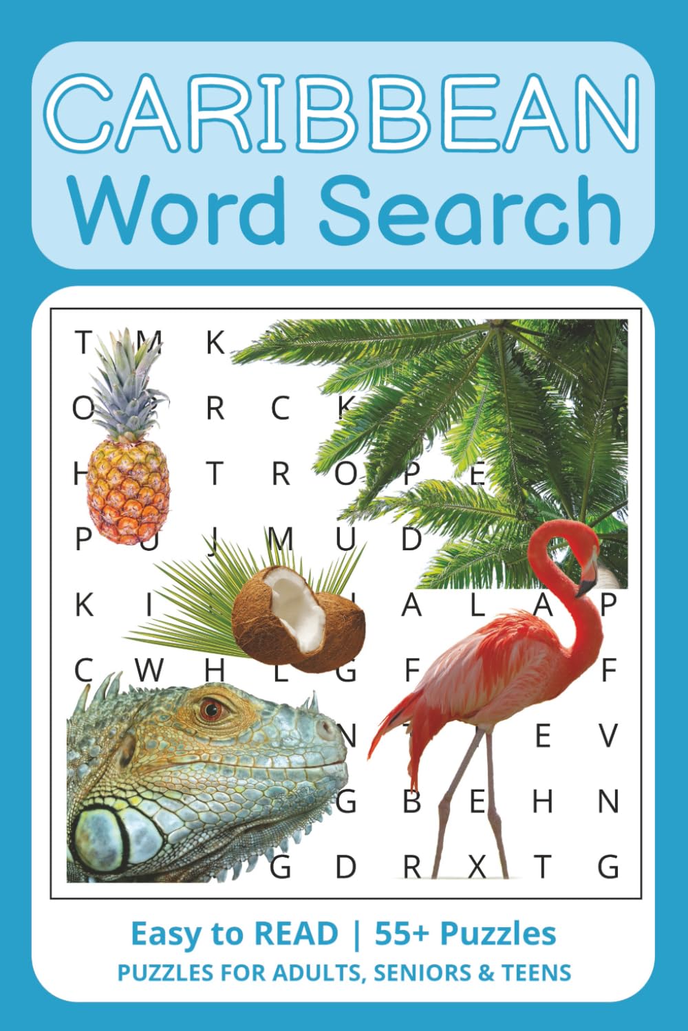 Caribbean Word Search: A Tropical Word Search Adventure with Islands, Beaches, and Caribbean Destinations