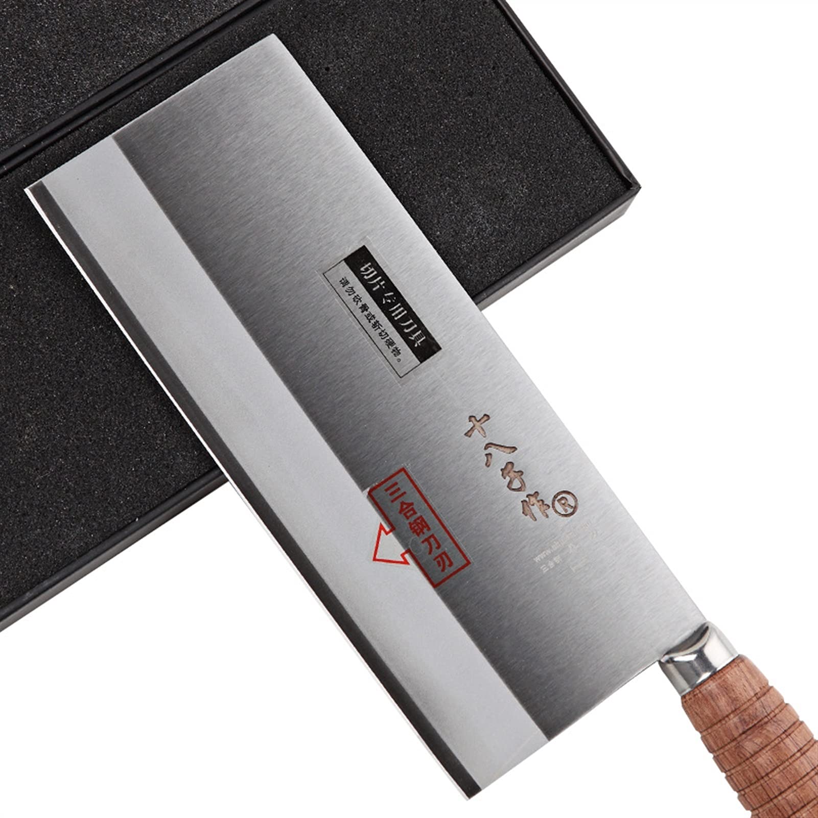 Professioneller Küchenchef Schneiden Kochen Messer Erweiterte Verbindung Legierung Stahl Maulbeermesser Küche Schneidwerkzeug messerset (Color : F208 312mm)