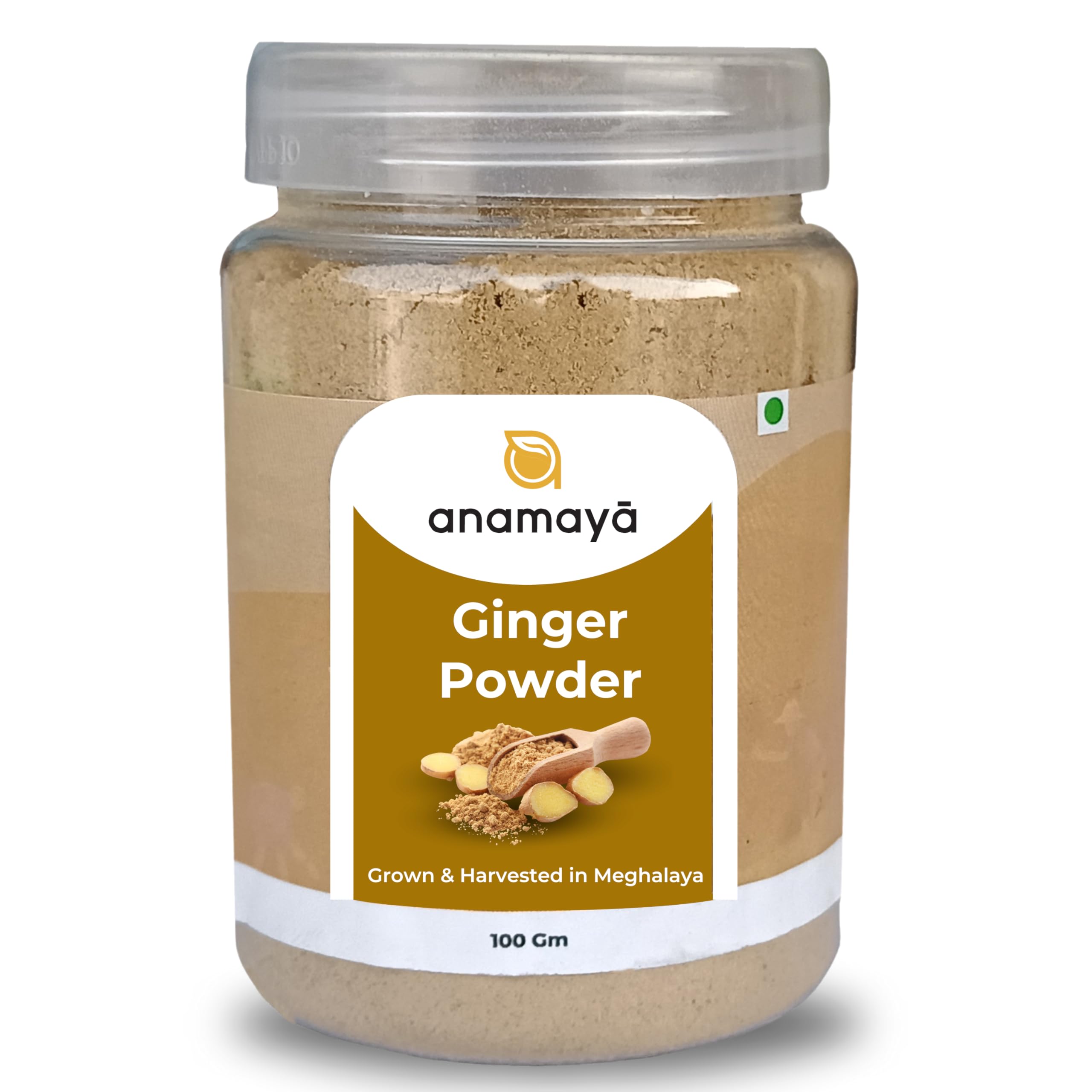 Anamaya Dry Ginger Powder | 100% Pure | Ground Ginger Powder | Saunth | Adrak powder | Nadia from Meghalaya | Packed in a food grade plastic jar | 100 Gms | Pack of 1 (B0C8JMK1Y7) Amazon Price History, Amazon Price Tracker