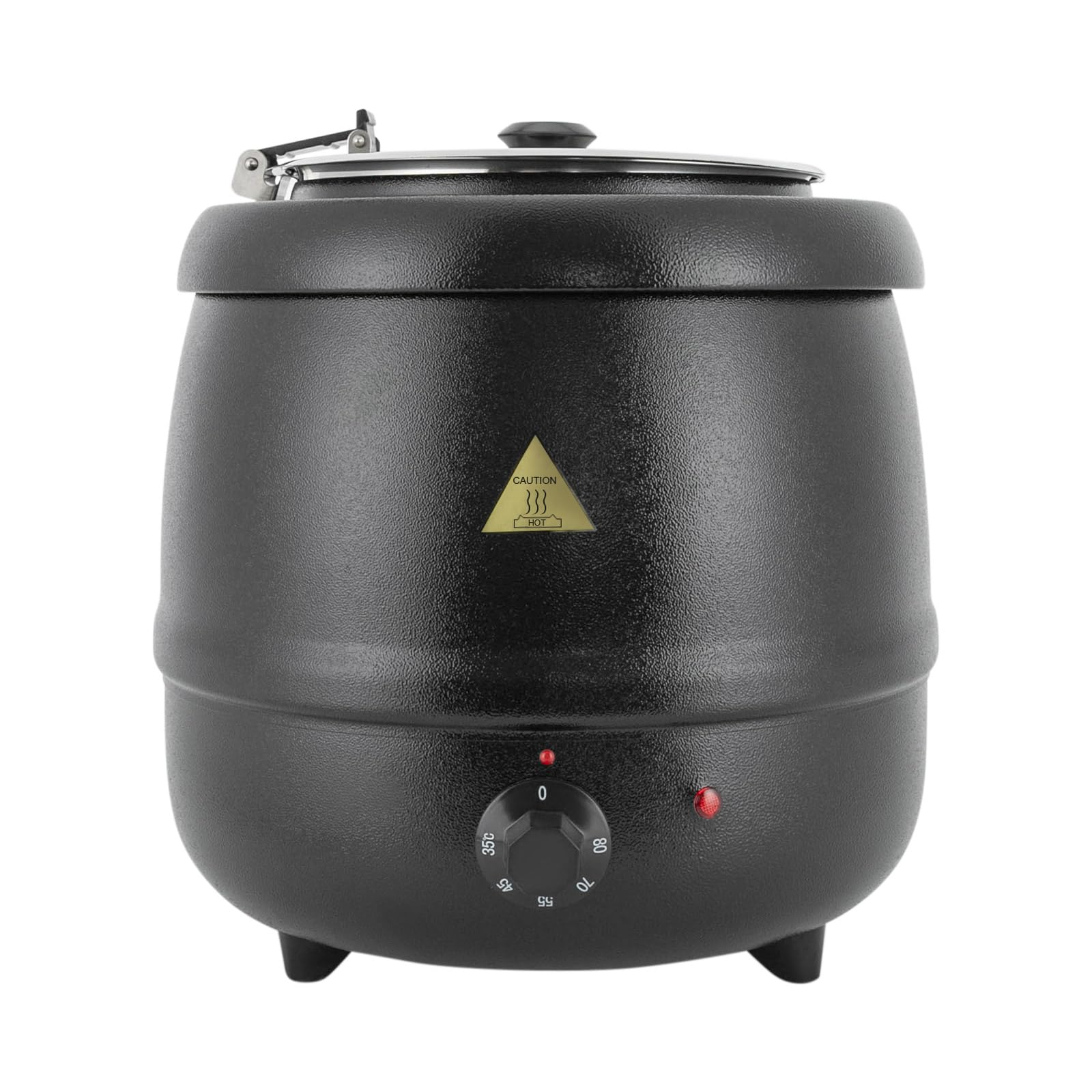 Suppentopf, elektrisch, 10 l, elektrischer Suppentopf, Suppenkessel, Behälter innen, Edelstahl, für Saucen, kommerzielle und private Restaurants