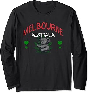 Melbourne Australia Great Travel Vacation Gift Design Long Sleeve T-Shirt