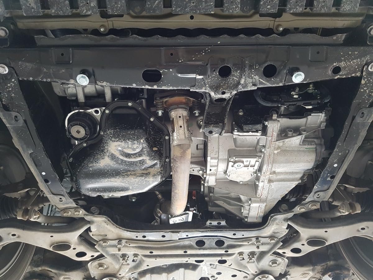 Protector de bajos de motor metálico compatible con Toyota RAV 4