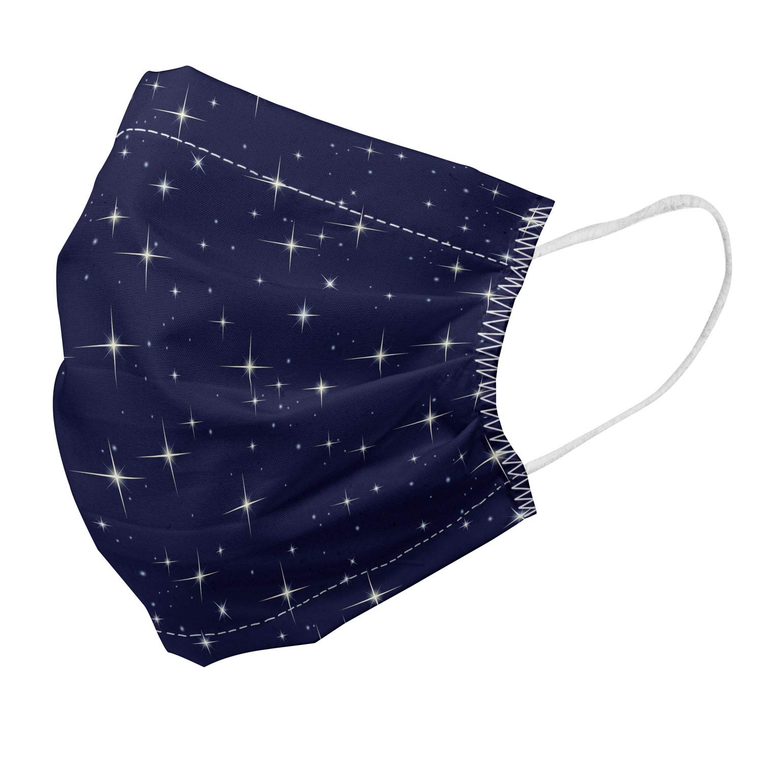 Ambesonne Face Masks - Set of Four Cotton and Set of Ten Microfiber