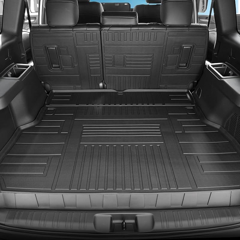 Forro de Porta-Malas com Proteção para Encosto GALVAGNITE Compatível com Toyota Land Cruiser 2024–2026