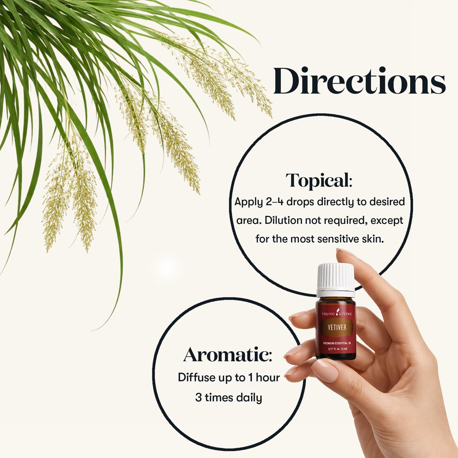 Amazon.com: Young Living Vetiver Essential Oil | 5 ml | Grounding