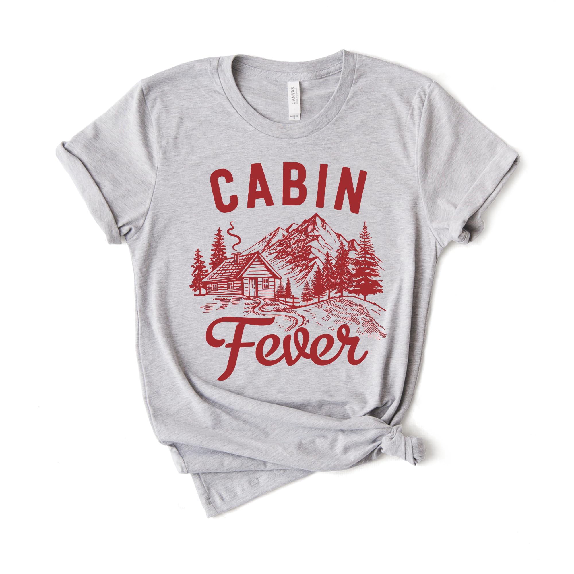 Cabin Fever - Stuck Inside - Winter Blues - Need Outdoors - Nature Calling - Adventure Awaits - Cozy Indoors - Softstyle Unisex Shirt