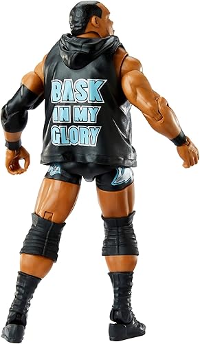 Miniatura 4 de WWE Keith Lee Elite Collection Series 82 - Figura de acción de 6 pulgadas, regalo coleccionable para fanáticos a partir de 8 años