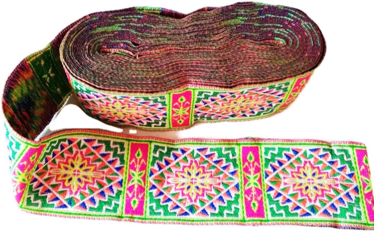 Amazon.com : PunPund Jacquard Ribbon Embroidered Vintage Woven Trim ...