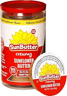 Sunbutter On-the-go Cups, Creamy, 4.55 Pound