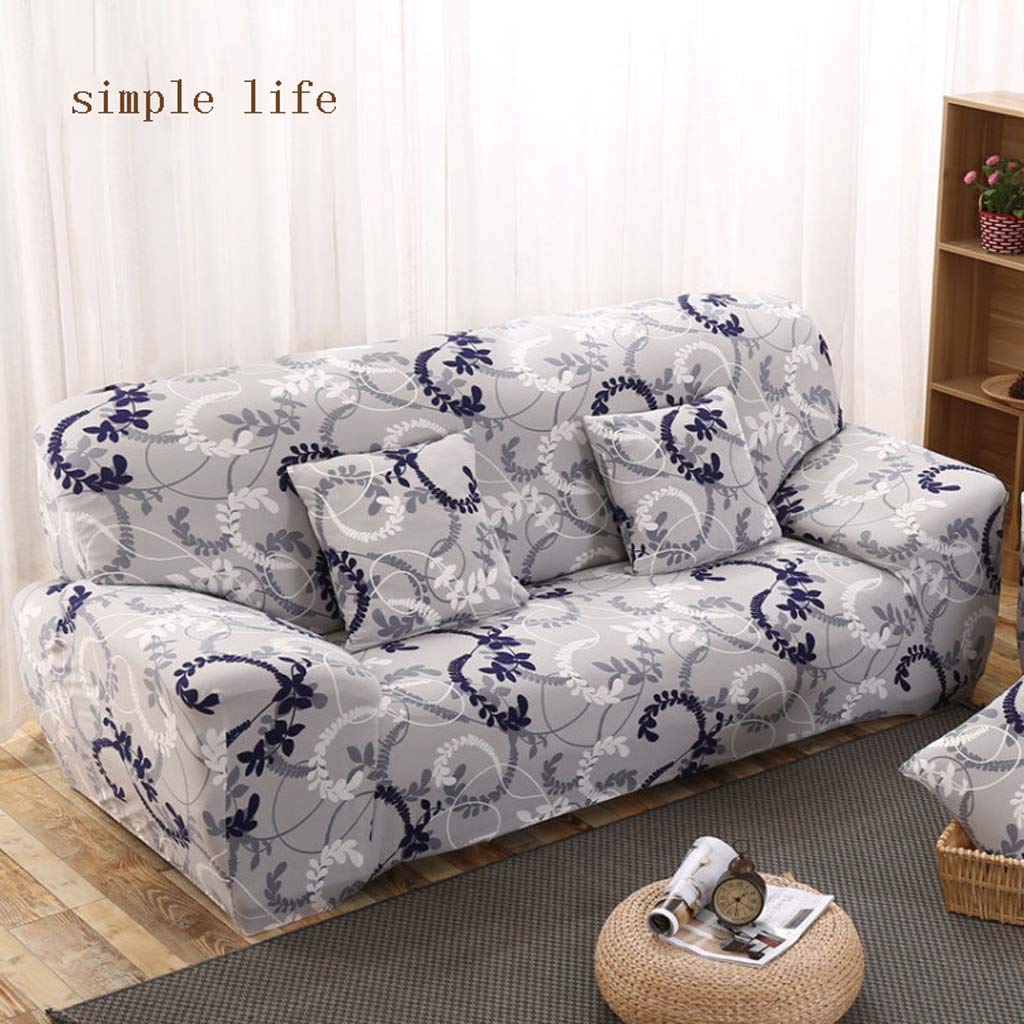 Housse de canapé universelle 4 saisons | Protection de salon tout inclus extensible 90-140cm