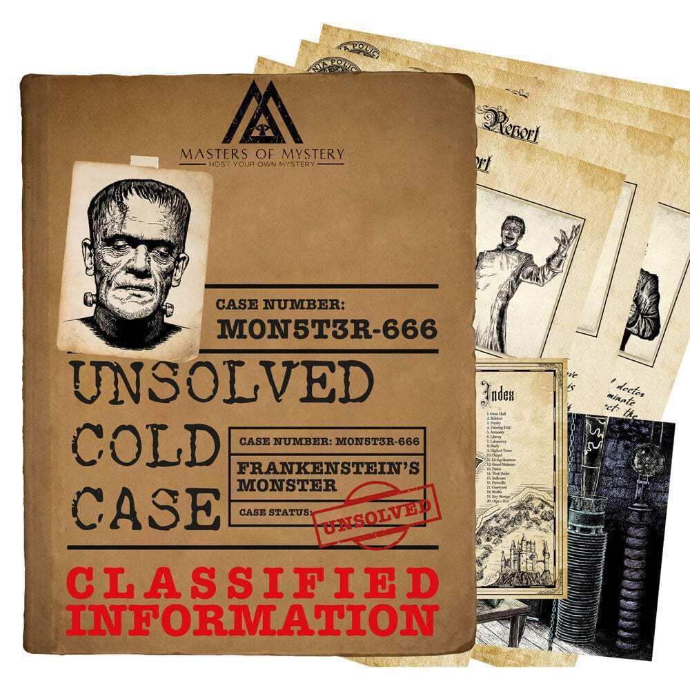 Buy Unsolved Halloween Murder Mystery Cold Case Files Game 1+ Players