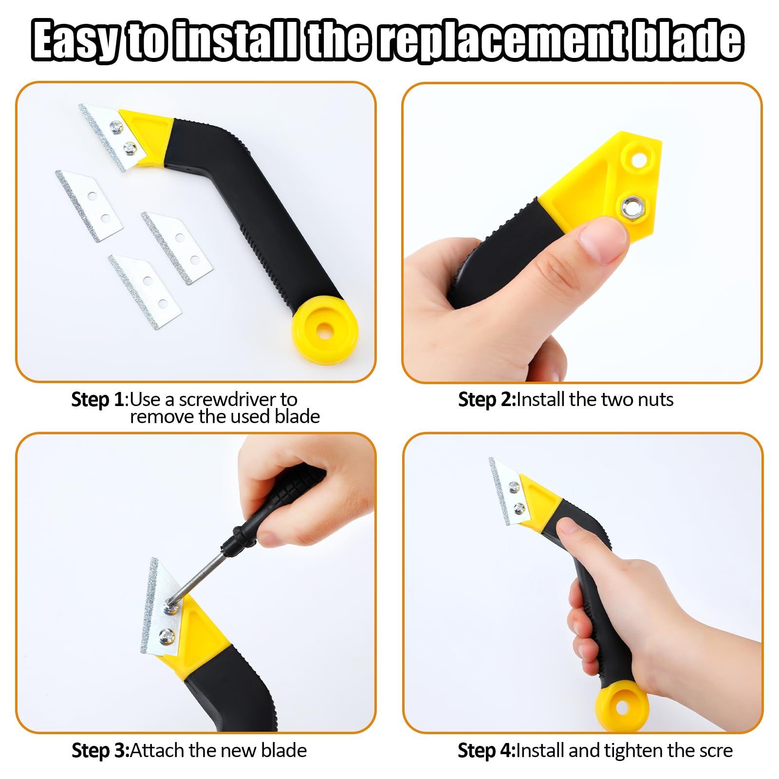 Blulu Grout Float Set - 11 Piece Tile Cleaning Kit -5