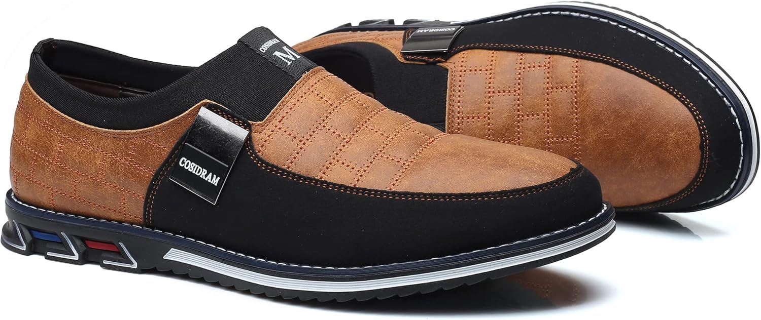 COSIDRAM Mens Casual Shoes Sneakers Loafers Comfort Walking Shoes for Male Business Work Office Dress - Image 6
