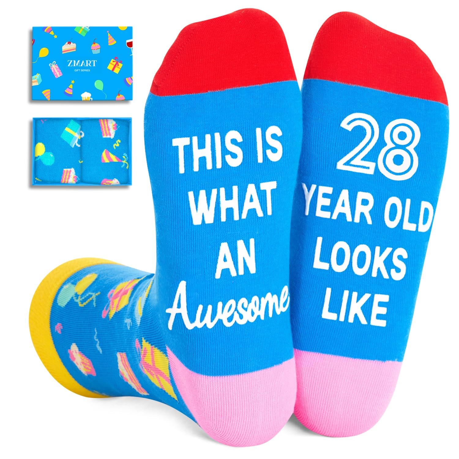 Zmart Birthday Gift Ideas 20s 30s - Socks for 20-30 Year Olds Women