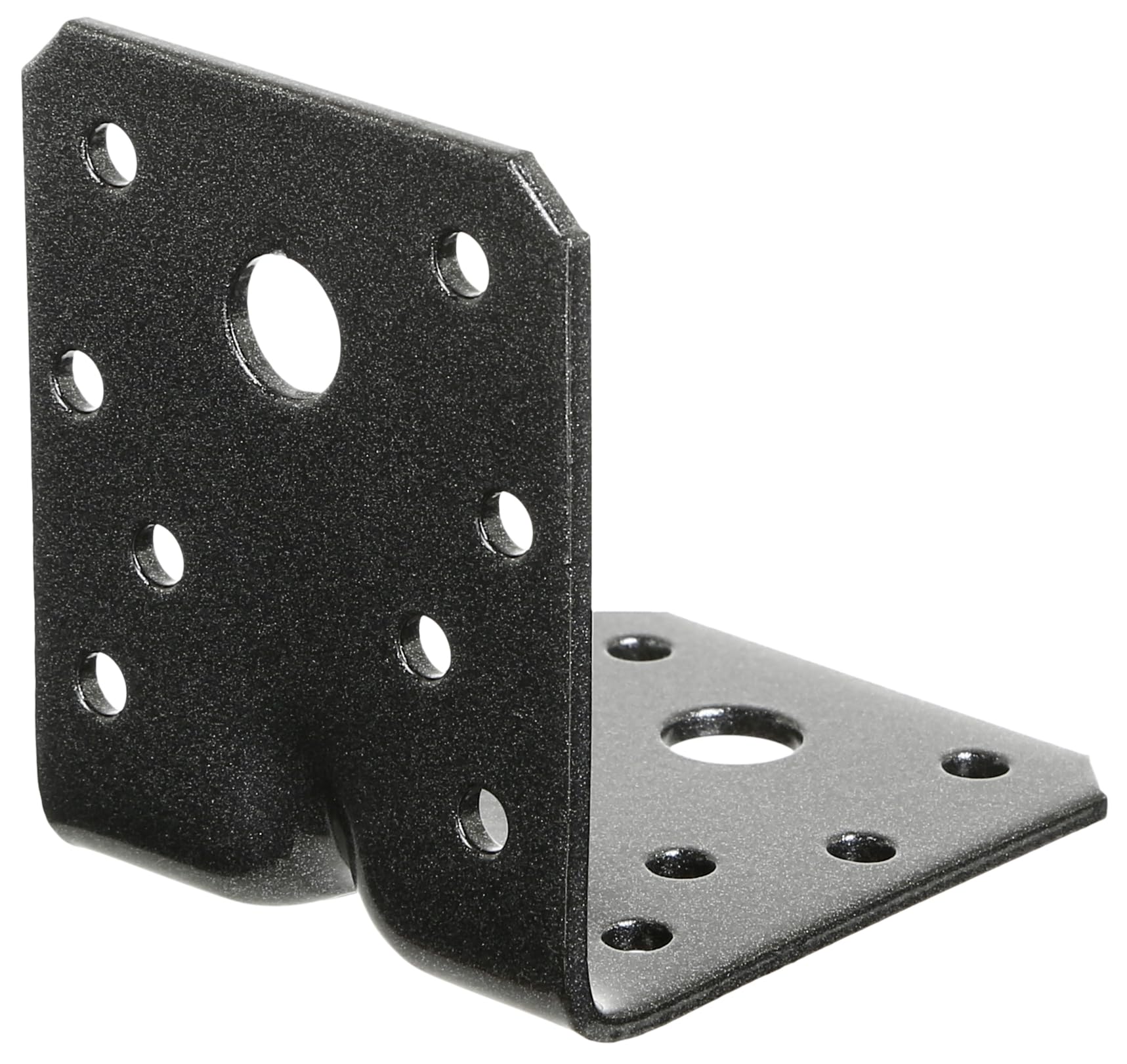 Alberts 822446 DURAVIS® Schwerlast-Winkelverbinder mit Sicke | rostbraun duplexbeschichtet | Größe 70 x 70 x 55 mm | 50er Set