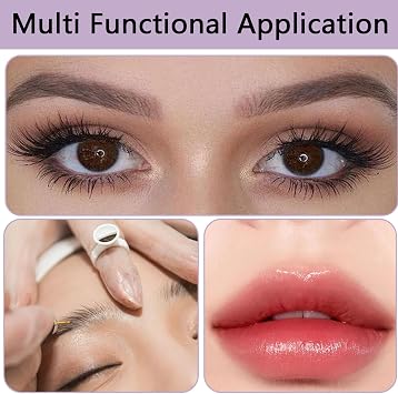 5 PCS Microblading Pens, Colorful Professional Manual Eyebrow Tattoo Pen for Permanent Makeup, Durable Aluminum Microblading Pen for Natural Hair Strokes & Semi-Permanent Makeup