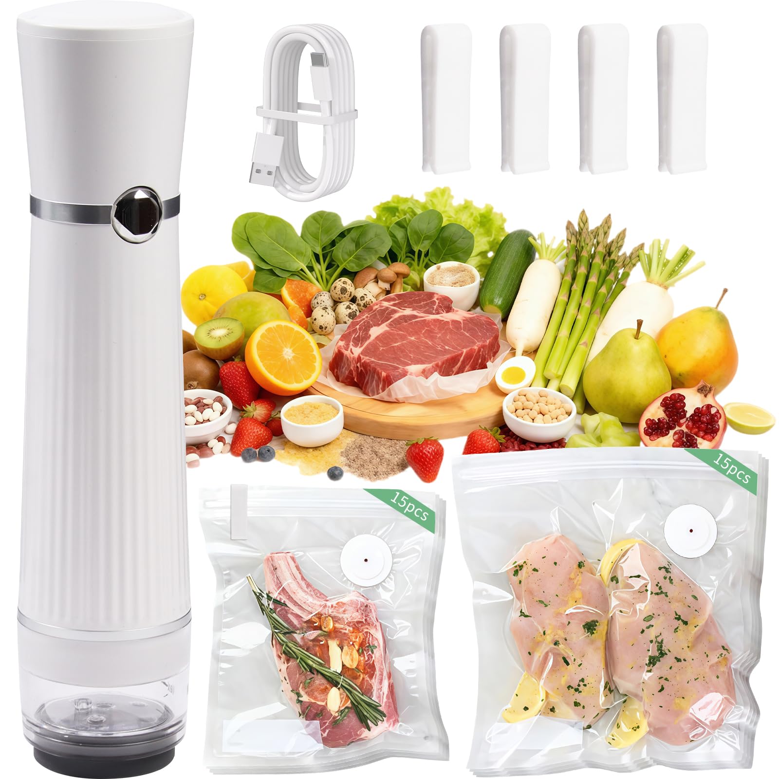 WaterElfo Handheld Vacuum Sealer