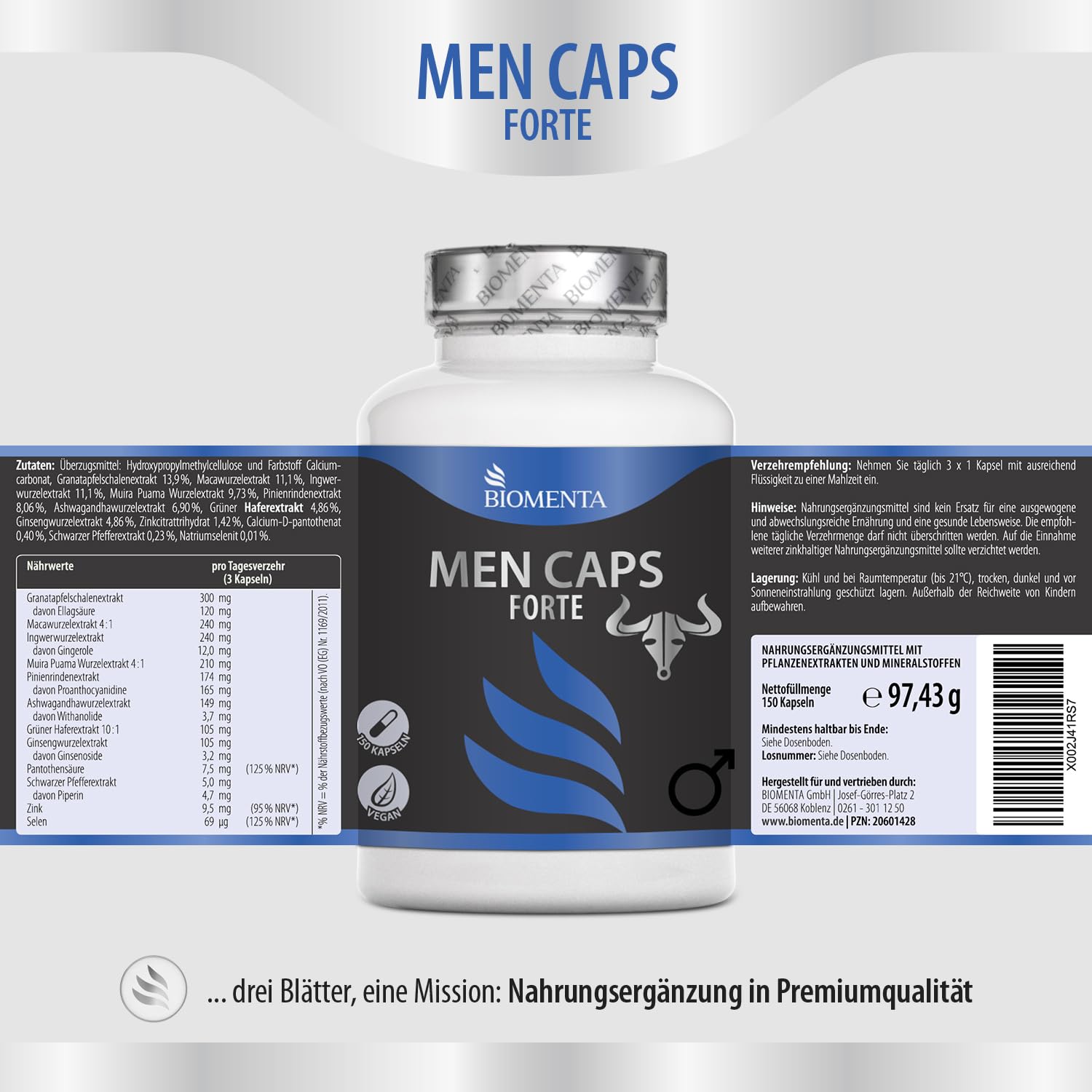 Arginin 5000 + MEN Caps Bundle