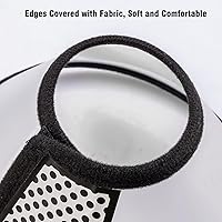 Vista 6 de Depets - Collar de recuperación ajustable para mascotas, cono de plástico Elizabeth para mascotas, práctico collar protector para sanación