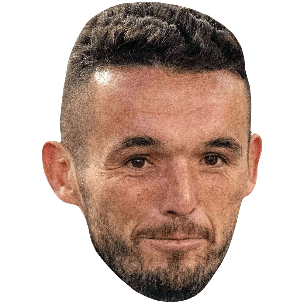 John Mcginn (Beard) Celebrity Mask, Flat Card Face, Fancy Dress Mask