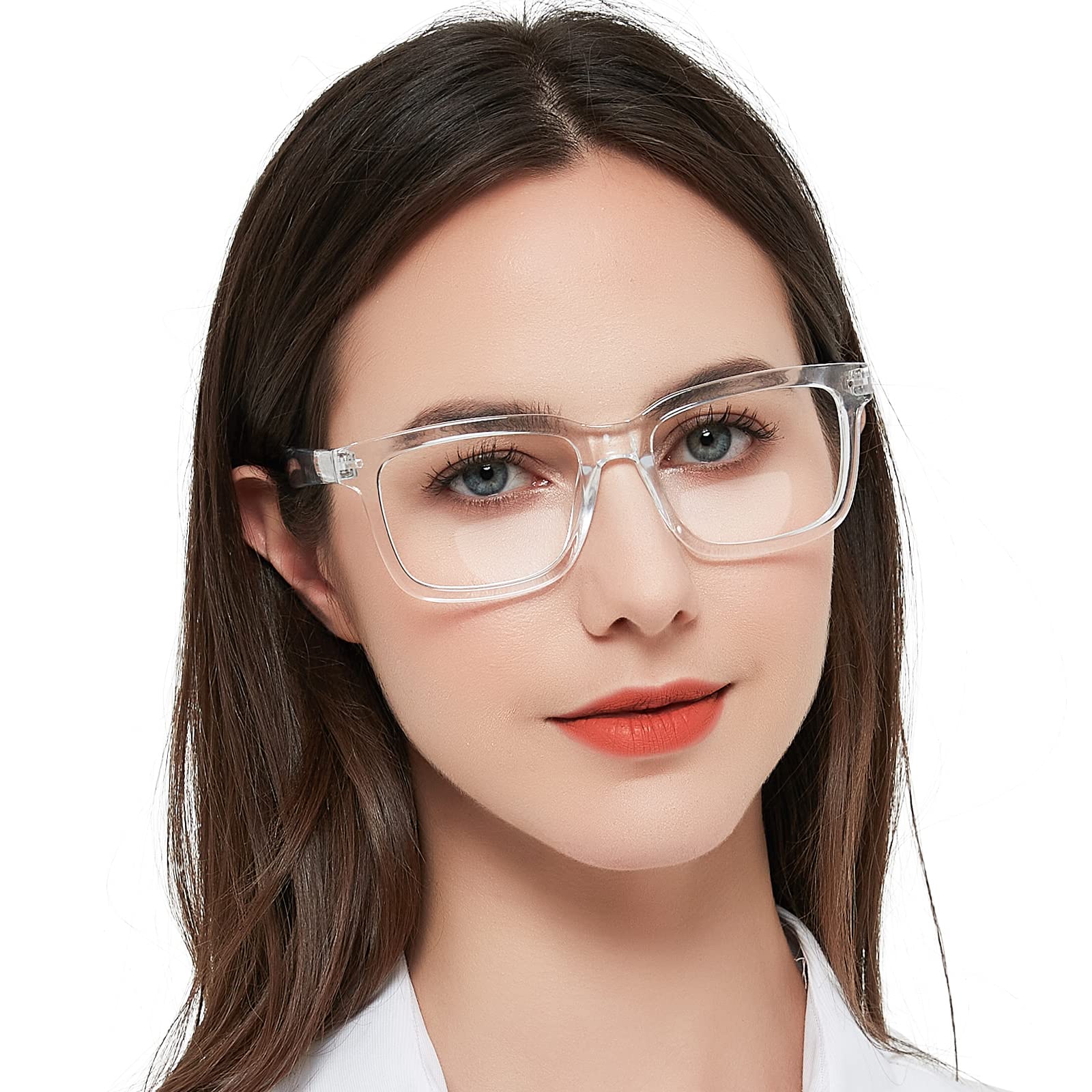 MARE AZZURO Large Bifocal Reading Glasses Women Blue Light Blocking Readers 1.0 1.25 1.5 1.75 2.0 2.25 2.5 2.75 3.0 3.5