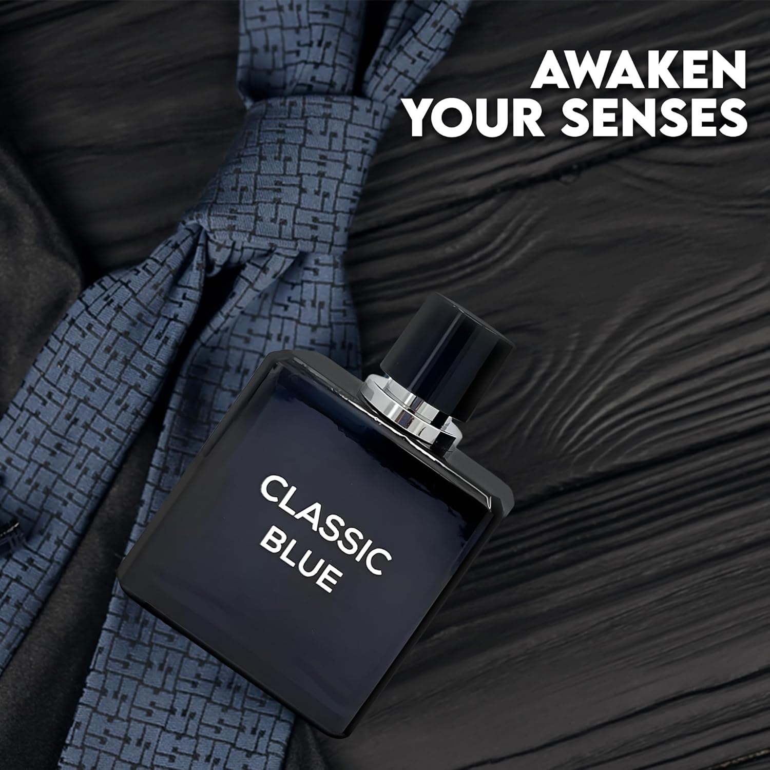 AFLUXE 2PCS Valentine Milano/Classic Blue Eau De Toilette for Men-Fresh,Romantic Scent Perfume for Men 3.4 Fl Oz Each Mens Cologne For All Skin Daily Used