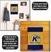 Vista 5 de Bandera de jardín Kent State Golden Flashes