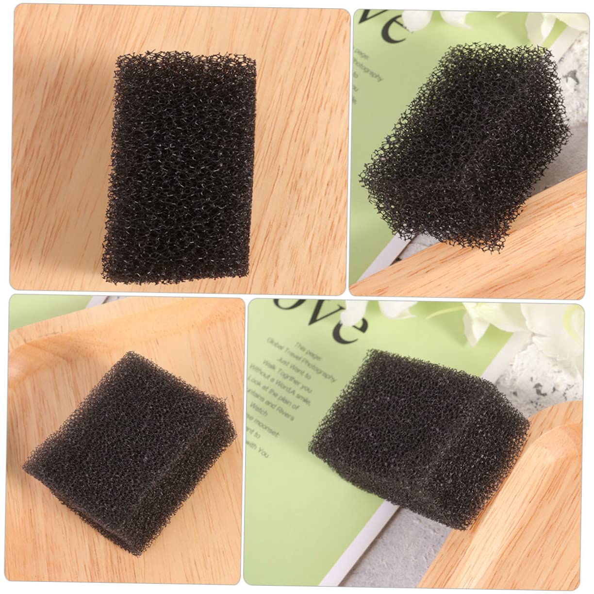 Beavorty 80piezas Esponja De Maquillaje Profesional Para Efectos Especiales y Cicatrices Esponja Punteada Para Halloween y Maquillaje Artístico