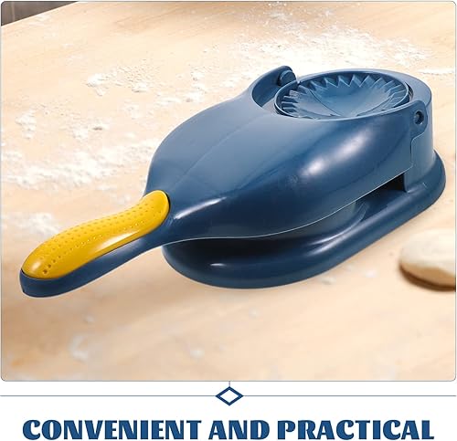 Miniatura 8 de Hemoton Máquina de gofres para hacer waffles, prensador de masa de cocina, prensatelas manual para albóndigas, práctico prensador de albóndigas,